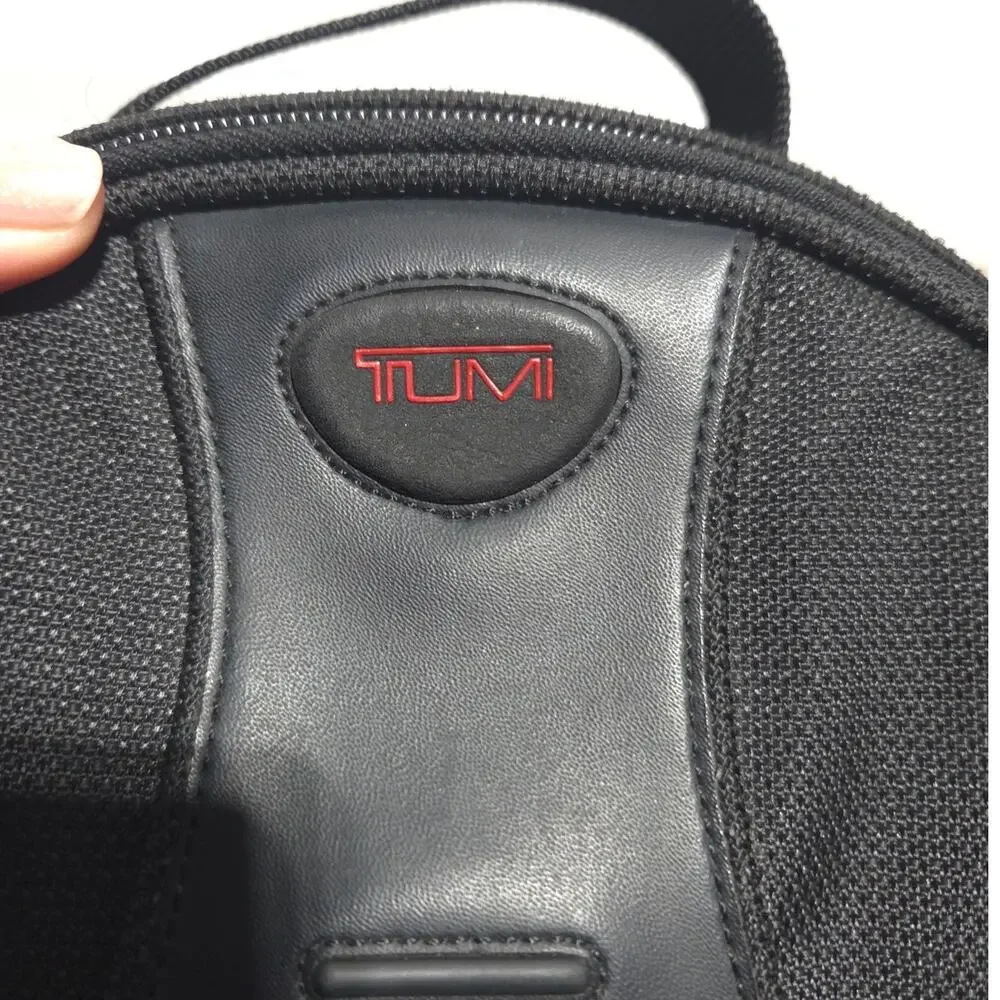 TUMI T2 Black Ballistic Nylon Small Shoulder Bag Camera Bag